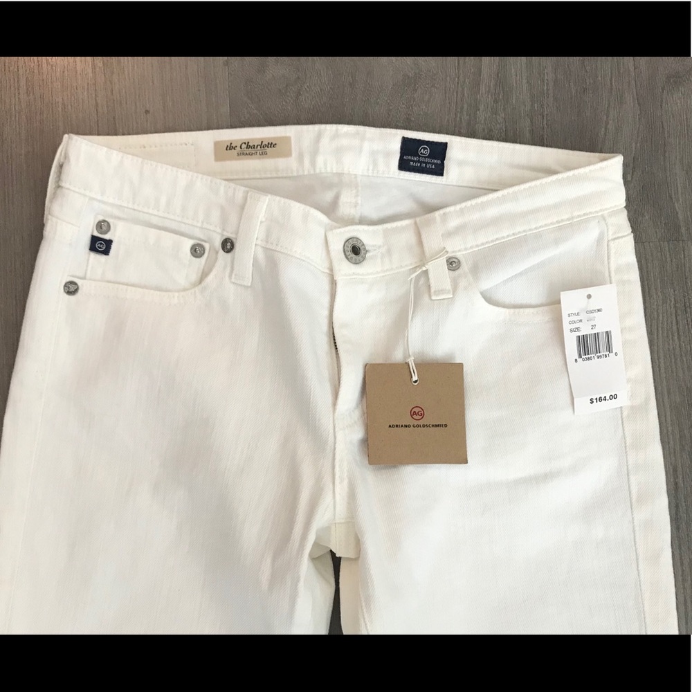 NWT AG jeans The Charlotte straight leg size 27